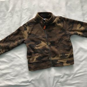 Camouflage Zip Up